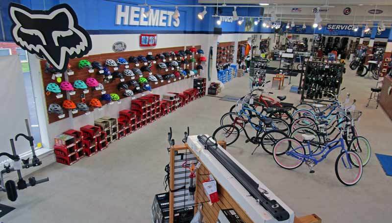 bike helmets, lights and accessories at Indy Cycle Specialist